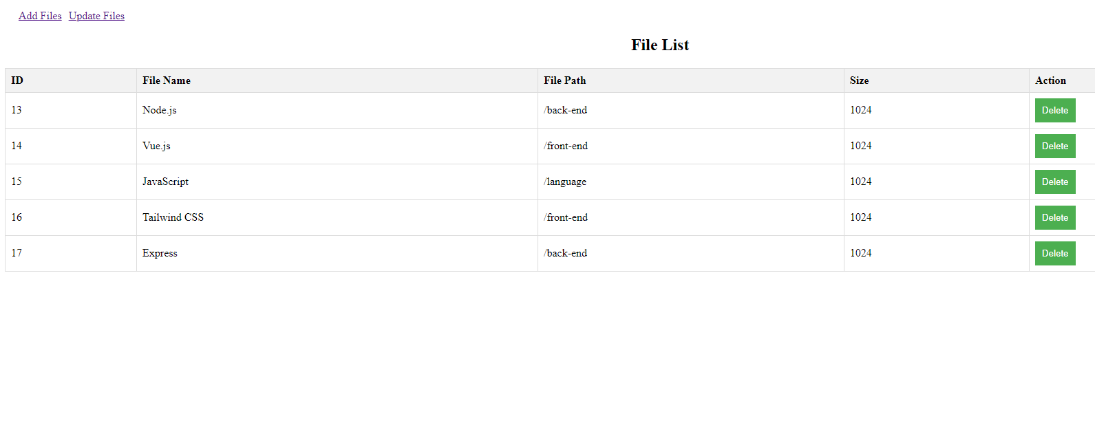 File Management System